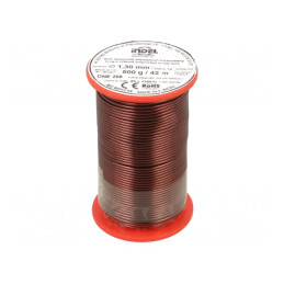 Sârmă Emailată Cu 1,3mm 0,5kg Temperaturi -65÷200°C | Electronic-mag.ro | Componente Electronice