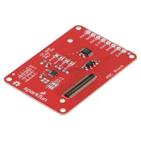 Adaptor I2C Intel Edison cu 4 Canale ADC | Electronic-mag.ro | Componente Electronice
