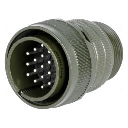 Conector Circular Aluminiu 22mm | Electronic-mag.ro | Componente Electronice