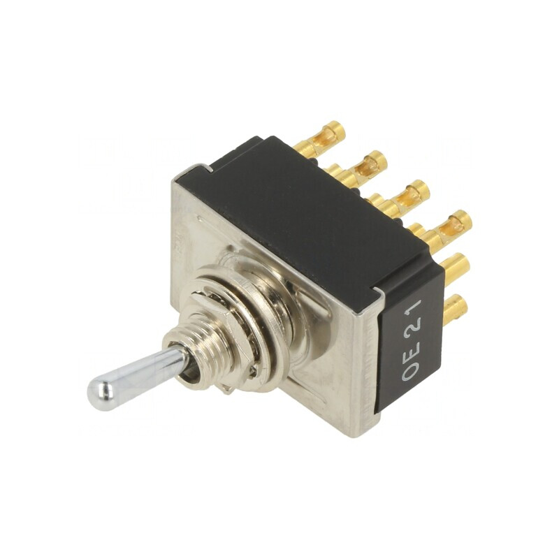 Comutator Basculant 2 Pozitii 4PDT ON-ON 6A 250VAC | Electronic-mag.ro | Componente Electronice