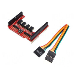 Adaptor Cablu Conectare 0,15m 4D Arduino Shield II | Electronic-mag.ro | Componente Electronice