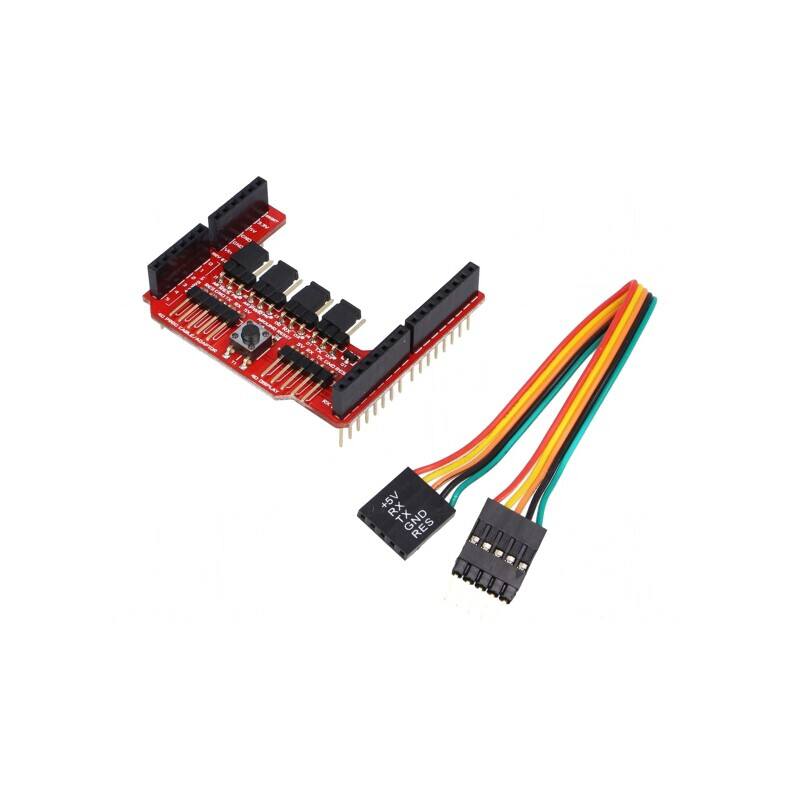 Adaptor Cablu Conectare 0,15m 4D Arduino Shield II