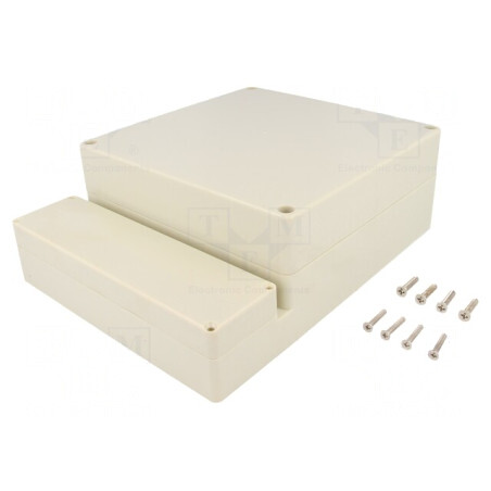Carcasă de Perete ABS Gri 160x211x71mm CP-11-13 | Electronic-mag.ro | Componente Electronice