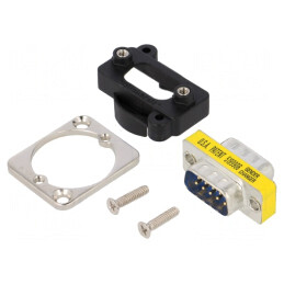 Cuplor D-Sub 9pin Tată-Tată | Electronic-mag.ro | Componente Electronice