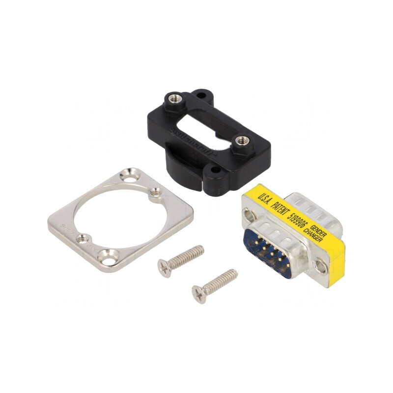 Cuplor D-Sub 9pin Tată-Tată | Electronic-mag.ro | Componente Electronice