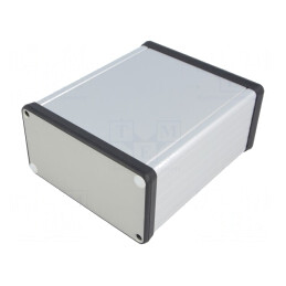 Carcasă aluminiu gri 103x120x53mm | Electronic-mag.ro | Componente Electronice