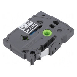 "Bandă Etichetare 12mm x 8m Negru/Alb" | Electronic-mag.ro | Componente Electronice