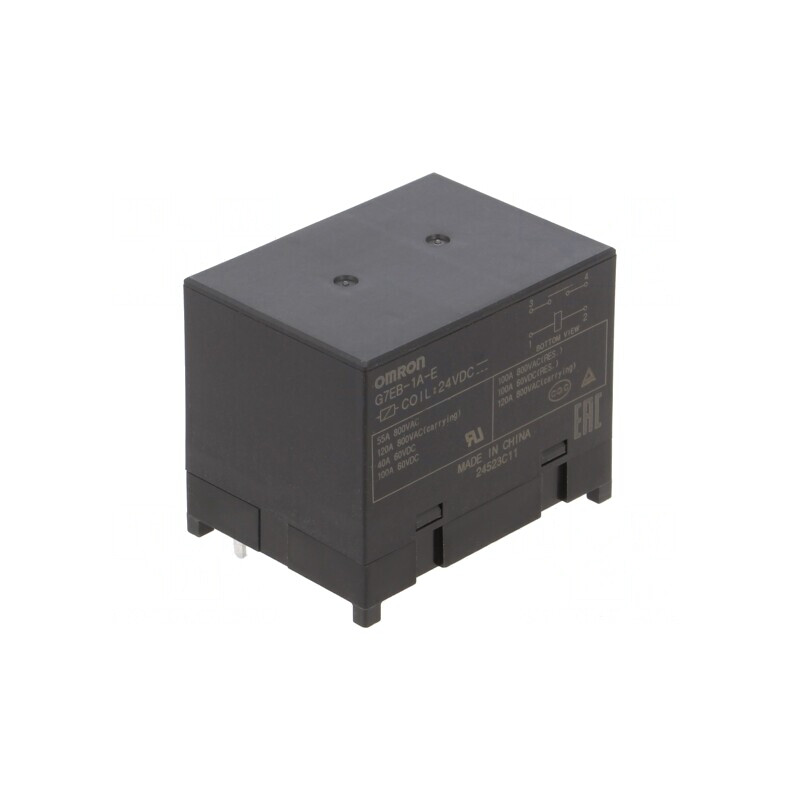 Releu Electromagnetic SPST-NO 24VDC 120A 800VAC | Electronic-mag.ro | Componente Electronice