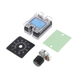 Releu Semiconductor 40A 1-Fazat ASR-40RA | Electronic-mag.ro | Componente Electronice
