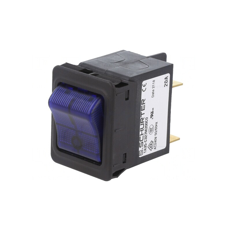 Întrerupător de supracurent 20A DPST 240VAC 60VDC | Electronic-mag.ro | Componente Electronice Întrerupător de supracurent 20A DPST 240VAC 60VDC | Electronic-mag.ro | Componente Electronice