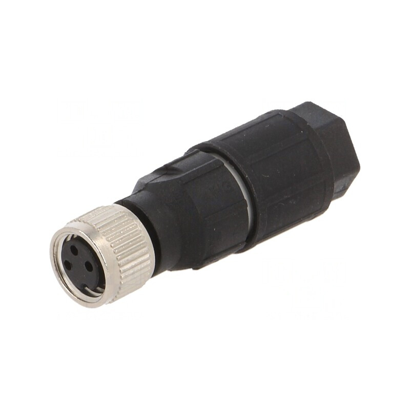 Conector M8 Mamă 3PIN Drept pe Cablu 4A | Electronic-mag.ro | Componente Electronice Conector M8 Mamă 3PIN Drept pe Cablu 4A | Electronic-mag.ro | Componente Electronice