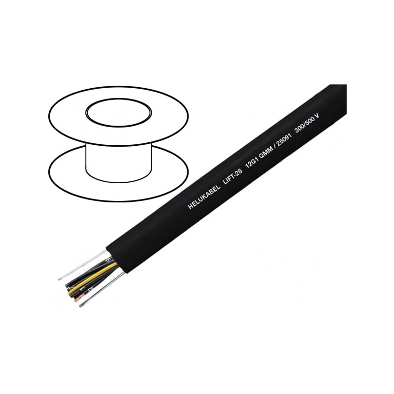 Cablu Lift-2S 12x1,5mm2 Neecranat Negru 300V/500V | Electronic-mag.ro | Componente Electronice Cablu Lift-2S 12x1,5mm2 Neecranat Negru 300V/500V | Electronic-mag.ro | Componente Electronice