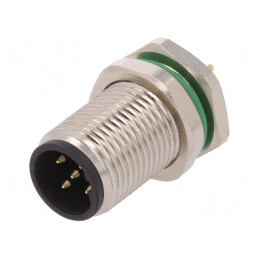 Soclu M12 5 PIN tată Profibus IP67 60V 4A | Electronic-mag.ro | Componente Electronice