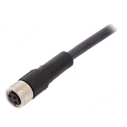 Cablu de conectare M8 3 pini drept 10m 60VAC 4A | Electronic-mag.ro | Componente Electronice