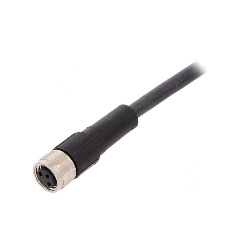 Cablu de conectare M8 3 pini drept 10m 60VAC 4A | Electronic-mag.ro | Componente Electronice