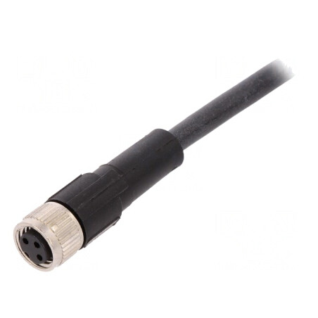 Cablu de conectare M8 3 pini drept 10m 60VAC 4A | Electronic-mag.ro | Componente Electronice