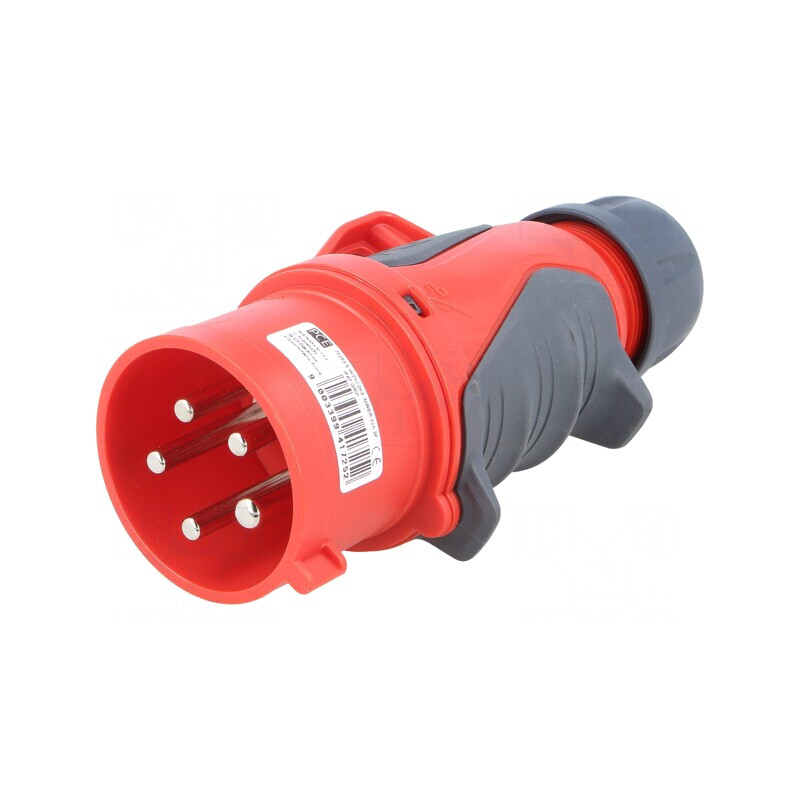 Conector Alimentare AC Trifazat 32A 400VAC IP44 | Electronic-mag.ro | Componente Electronice