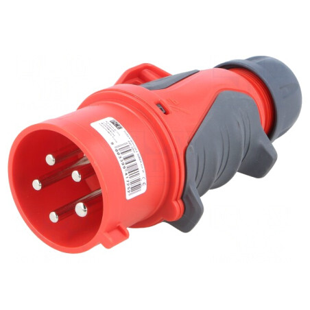 Conector Alimentare AC Trifazat 32A 400VAC IP44 | Electronic-mag.ro | Componente Electronice