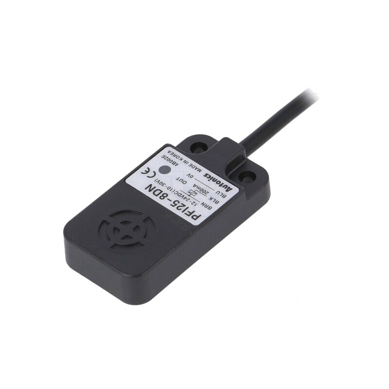 Senzor inductiv 8mm NPN NO 10-30VDC 200mA cablu 2m | Electronic-mag.ro | Componente Electronice