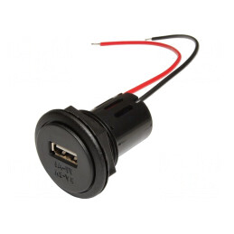 Încărcător Auto USB A, 5V/3A, 12-24V