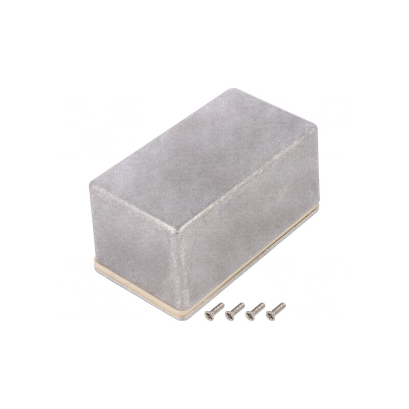 Carcasă Universală Aluminiu Natural 65x115x55mm | Electronic-mag.ro | Componente Electronice