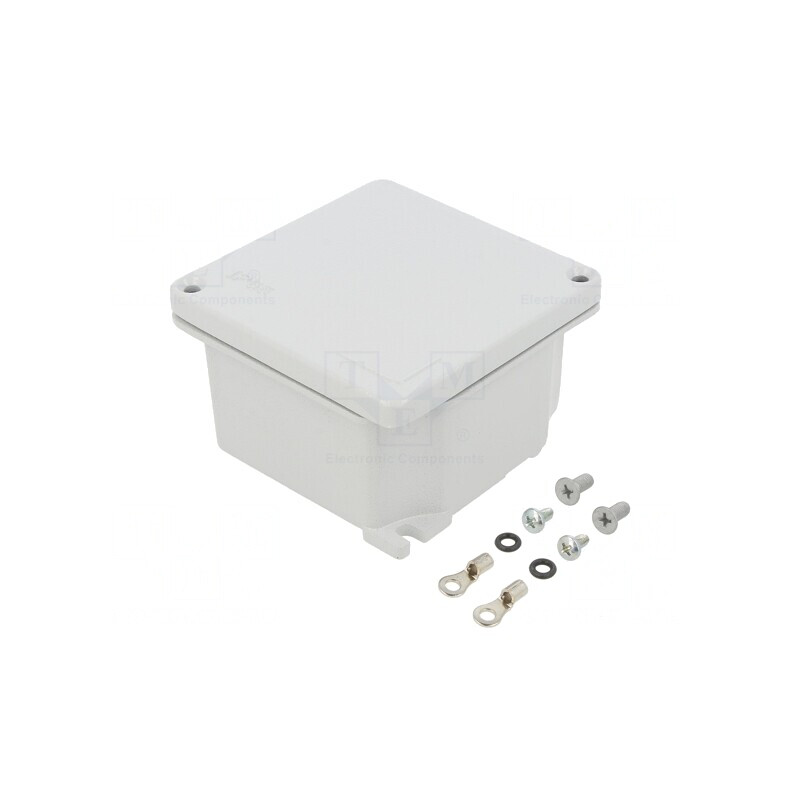 Carcasă Universală cu Lame de Fixare 101x101x58 mm | Electronic-mag.ro | Componente Electronice