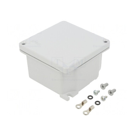 Carcasă Universală cu Lame de Fixare 101x101x58 mm | Electronic-mag.ro | Componente Electronice