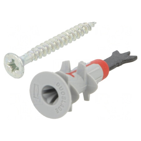 Plastic Drywall Screws DuoBlade - 25pcs | Electronic-mag.ro | Componente Electronice