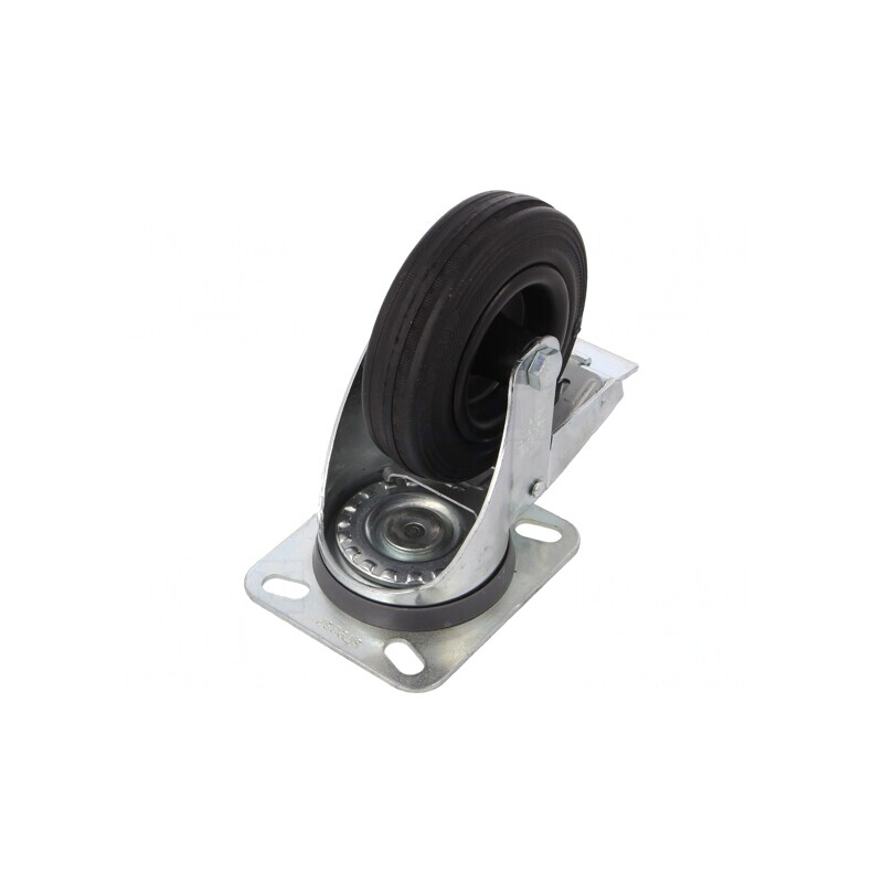Roată de transport 100mm 76kg | Electronic-mag.ro | Componente Electronice