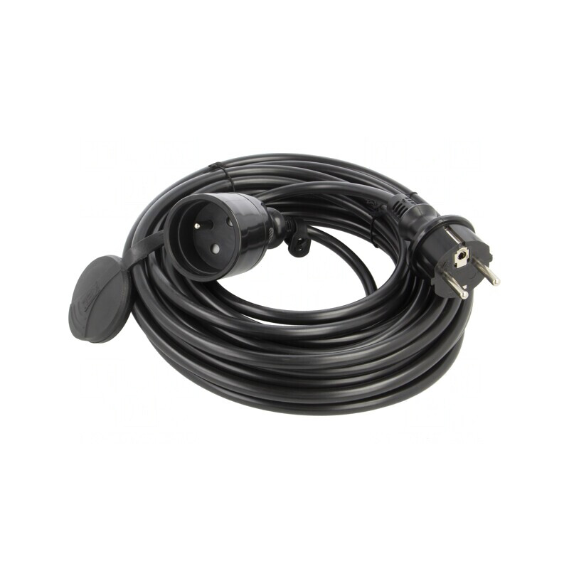 Prelungitor alimentare negru 10m 16A | Electronic-mag.ro | Componente Electronice Prelungitor alimentare negru 10m 16A | Electronic-mag.ro | Componente Electronice