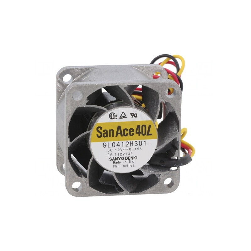 Ventilator DC axial 12V 40x40x28mm | Electronic-mag.ro | Componente Electronice