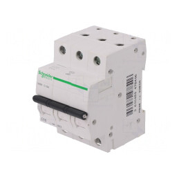 Întrerupător de supracurent 16A 3P 230/400VAC 6kA | Electronic-mag.ro | Componente Electronice