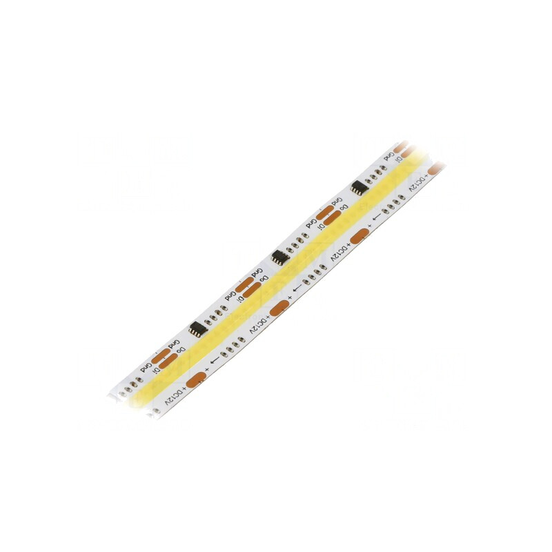 Bandă LED COB Alb Rece 12V 480 LED/m IP20 | Electronic-mag.ro | Componente Electronice