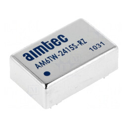 Convertor DC/DC 6W 9-36V la 15V 400mA DIP24 | Electronic-mag.ro | Componente Electronice