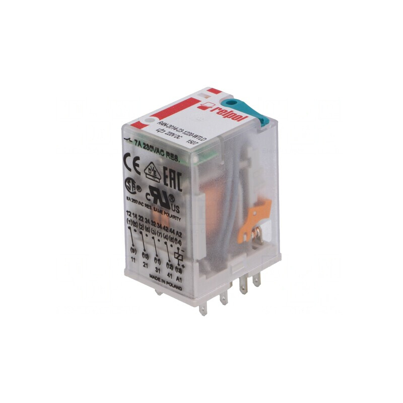 Releu Electromagnetic 4PDT 220VDC 6A | Electronic-mag.ro | Componente Electronice Releu Electromagnetic 4PDT 220VDC 6A | Electronic-mag.ro | Componente Electronice