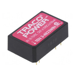 Convertor DC/DC 3W 18-75V la 15V/-15V | Electronic-mag.ro | Componente Electronice