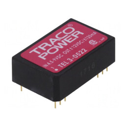 Convertor DC/DC 3W 4,5-9V la 12V/-12V | Electronic-mag.ro | Componente Electronice