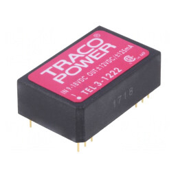 Convertor DC/DC 3W 9-18V la 12V/-12V DIP24 | Electronic-mag.ro | Componente Electronice