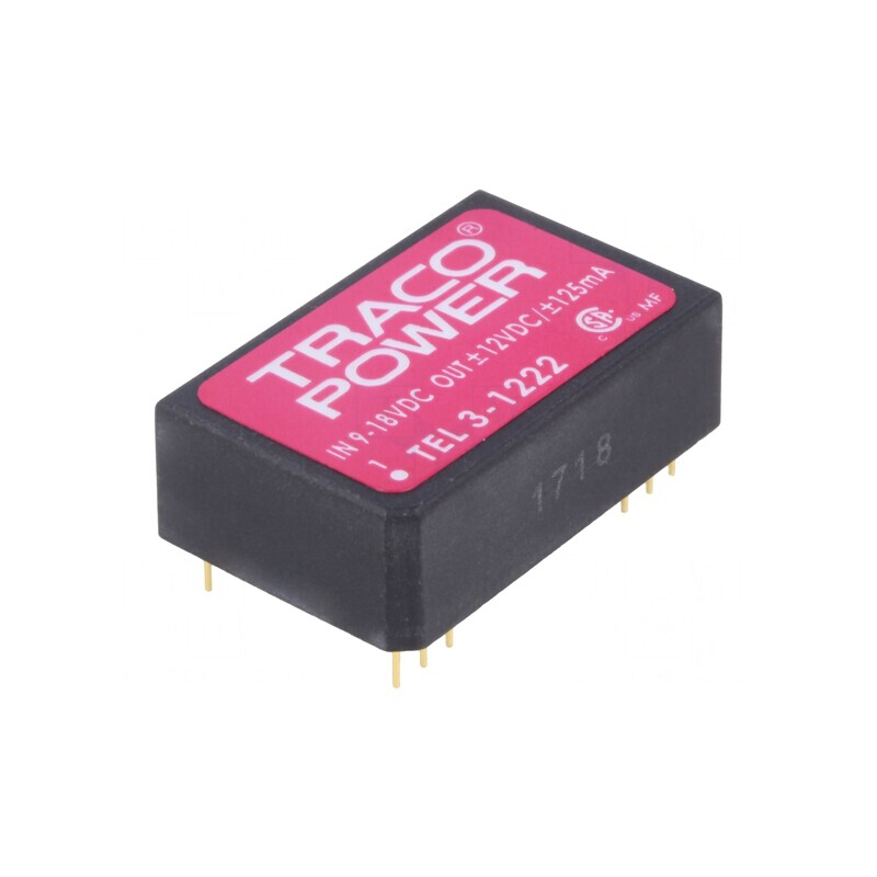 Convertor DC/DC 3W 9-18V la 12V/-12V DIP24 | Electronic-mag.ro | Componente Electronice Convertor DC/DC 3W 9-18V la 12V/-12V DIP24 | Electronic-mag.ro | Componente Electronice