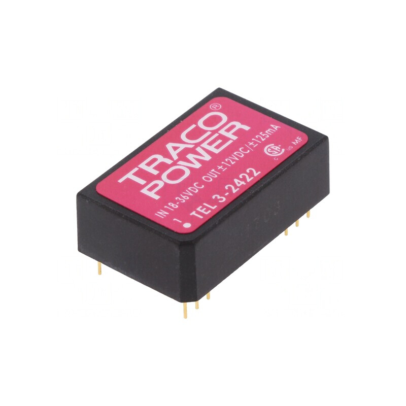 Convertor DC/DC 3W 18-36V la 12V/-12V | Electronic-mag.ro | Componente Electronice Convertor DC/DC 3W 18-36V la 12V/-12V | Electronic-mag.ro | Componente Electronice