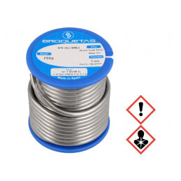 Sârmă de lipit cu plumb 3mm 0,25kg 183-190°C | Electronic-mag.ro | Componente Electronice