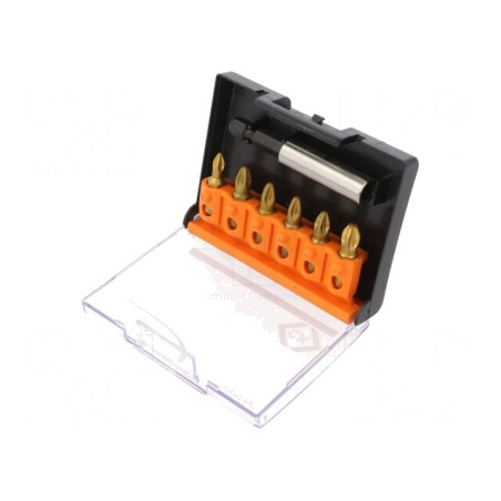 Kit capete șurubelniță cruce PZ 25mm | Electronic-mag.ro | Componente Electronice