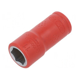 Cheie Tubulară Hex 11mm 1/4 42mm Izolată 6 Puncte | Electronic-mag.ro | Componente Electronice