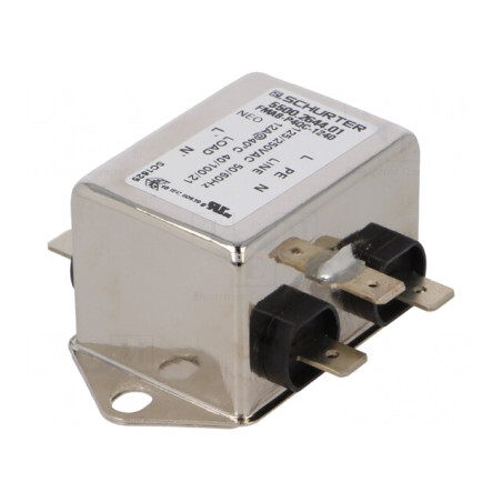 Filtru Anti-Interferențe 250VAC 12A | Electronic-mag.ro | Componente Electronice