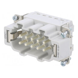 Conector HDC Inserturi Contact Tată EPIC H-BE 10 Pini 16A | Electronic-mag.ro | Componente Electronice