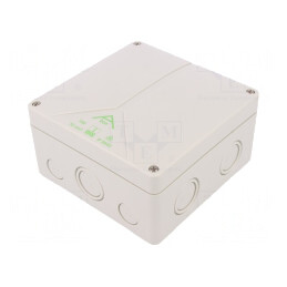Carcasă cutie de conexiuni 140x140x79mm polistiren | Electronic-mag.ro | Componente Electronice
