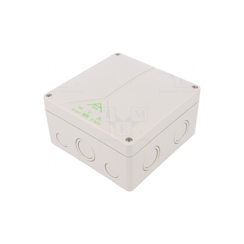Carcasă cutie de conexiuni 140x140x79mm polistiren | Electronic-mag.ro | Componente Electronice
