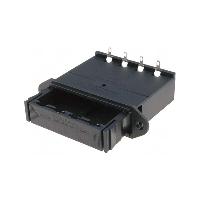 Sertar Suport Panou Negru UL94V-0 BX0027 | Electronic-mag.ro | Componente Electronice