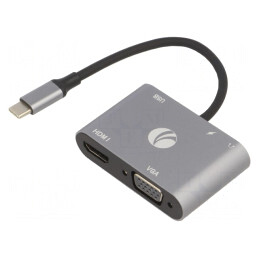 Adaptor OTG USB 3.0/3.1 Negru 0.15m 5Gbps | Electronic-mag.ro | Componente Electronice