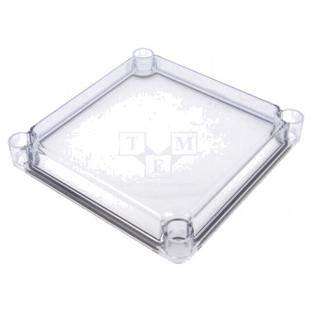 Capac policarbonat EKH 30-T 190x190x30 mm | Electronic-mag.ro | Componente Electronice